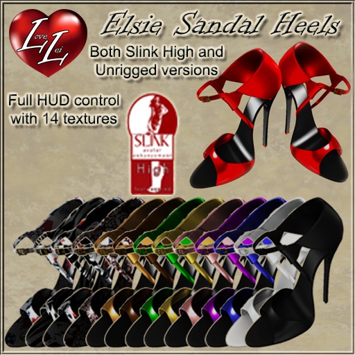 !:LL:! Elsie Sandal Heels