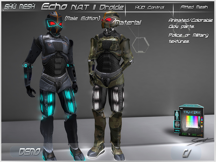 Echo N.A.T II Droide( Male) DEMO-Shu Mesh