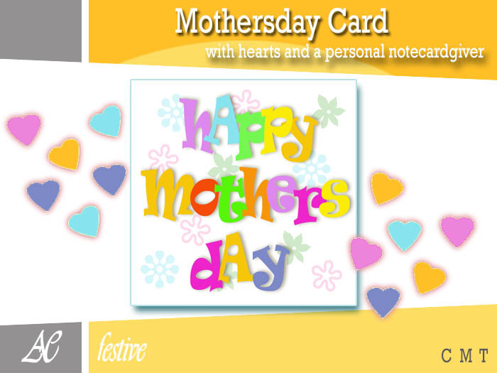 *AE* Festive Mother's day Card