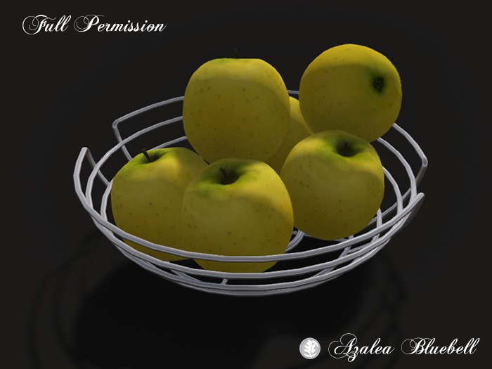 ~AB~ Apples in Basket ~ Full Perm ~ 1 LI