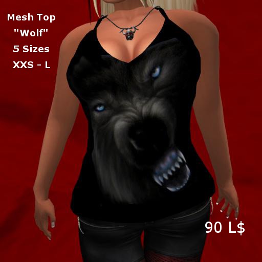 Mesh Top Wolf