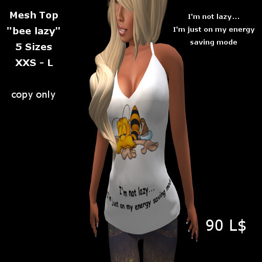 Mesh Top bee lazy