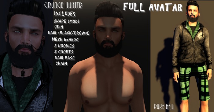 - PURE HELL - FULL AVATAR - GRUNGE HUNTER