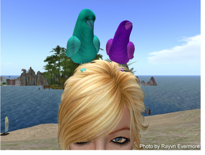 *DD* Rare Lovebirds Head Buddies