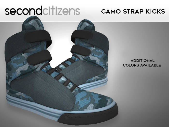 SC - Camo Strap - Blue