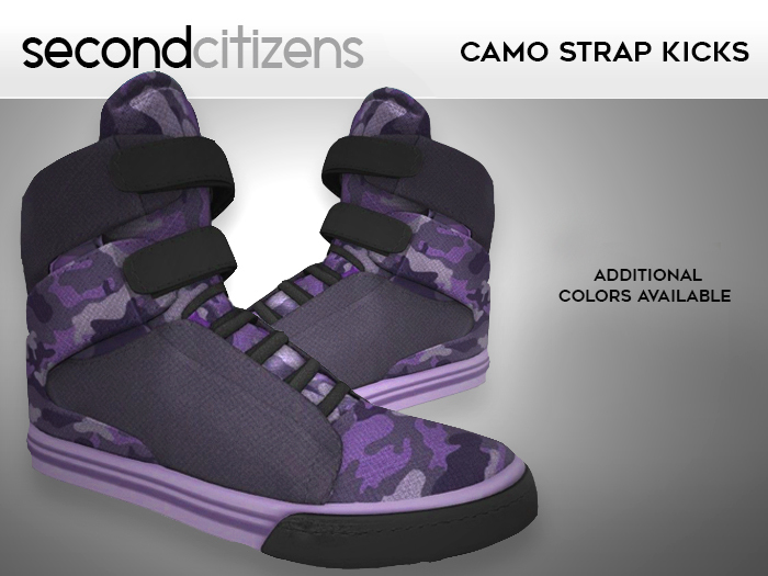 SC - Camo Strap - Purple