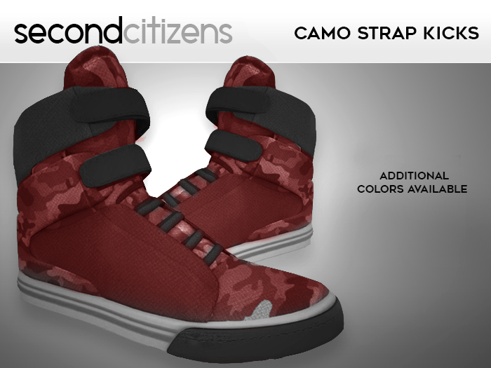 SC - Camo Strap - Red