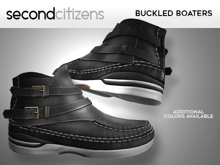 SC - Buckled Boaters - Black