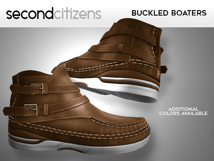 SC - Buckled Boaters - Brown