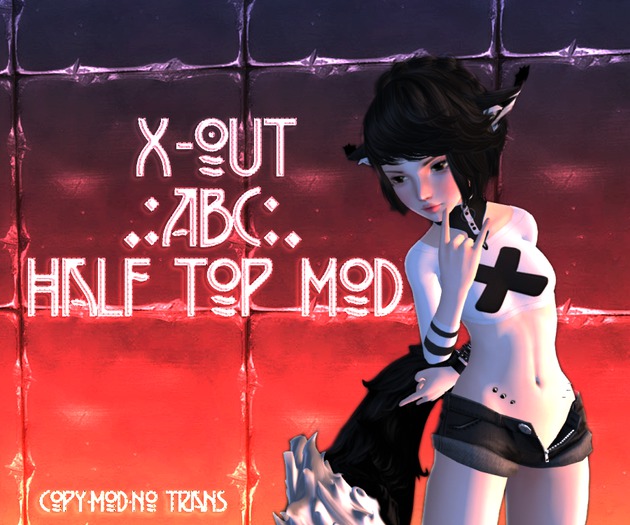 .N. ABC Half Top Mod - X Out