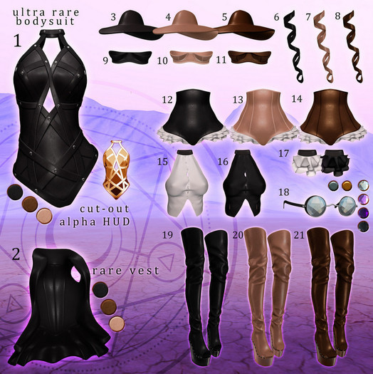 Moon Elixir - Coven - 2 - Maitreya - Vest - RARE