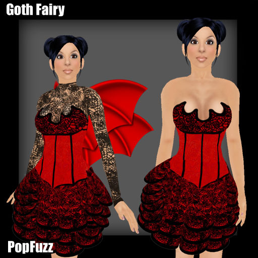 Gothic Fairy By PopFuzz