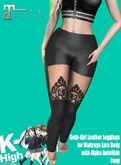 KO-H Goth Girl Leather Leggings Maitreya Lara Autohide