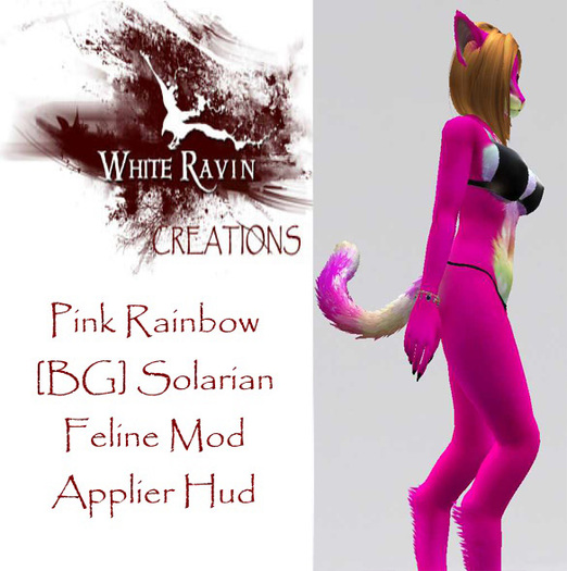White Ravin Creations - Pink Rainbow Mod