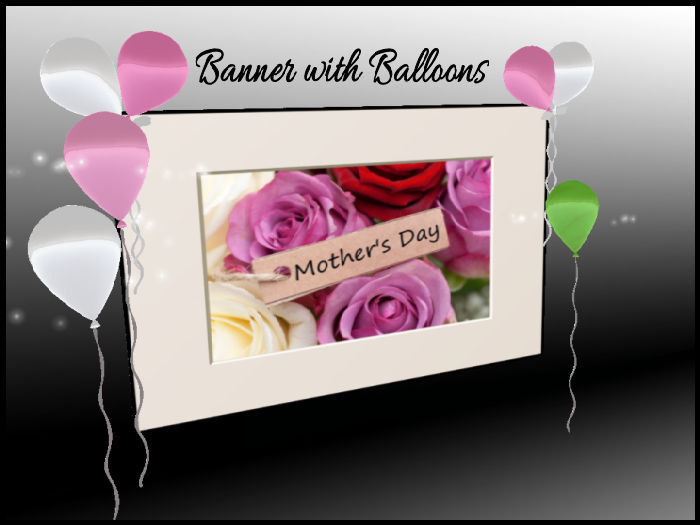 Happy Happy Mother's Day Banner 