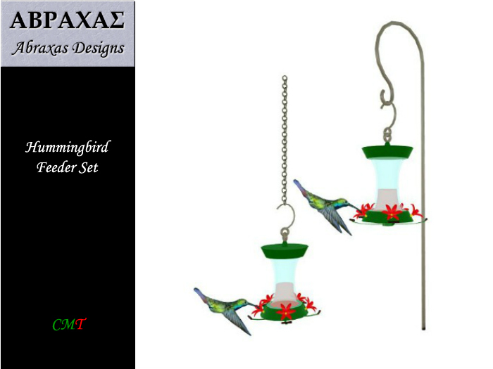 AD Hummingbird Feeder Set