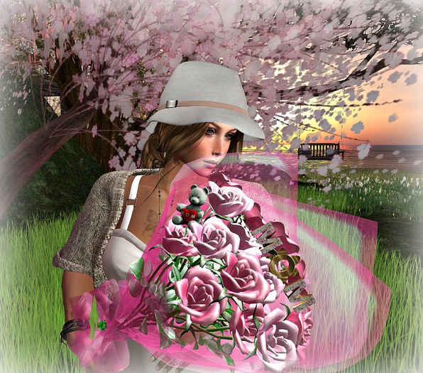 CJ Mother's Roses Bouquet 