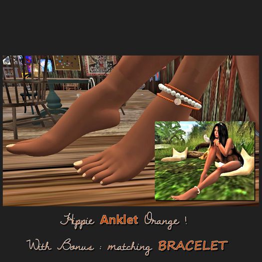 Anklet orange mp