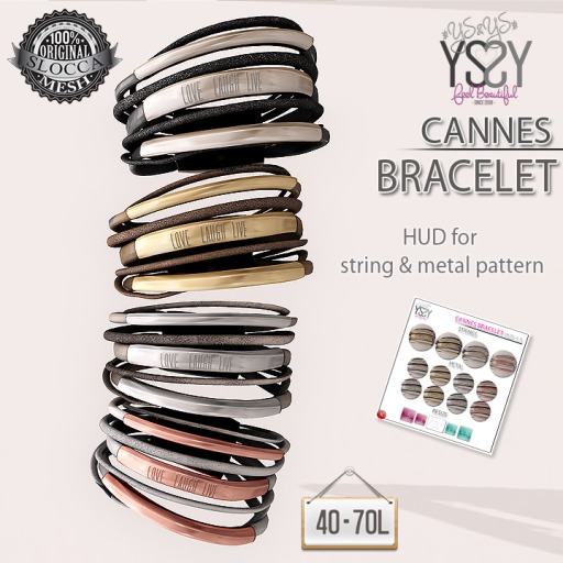 *YS&YS* Cannes Bracelets TDR [WEAR ME]