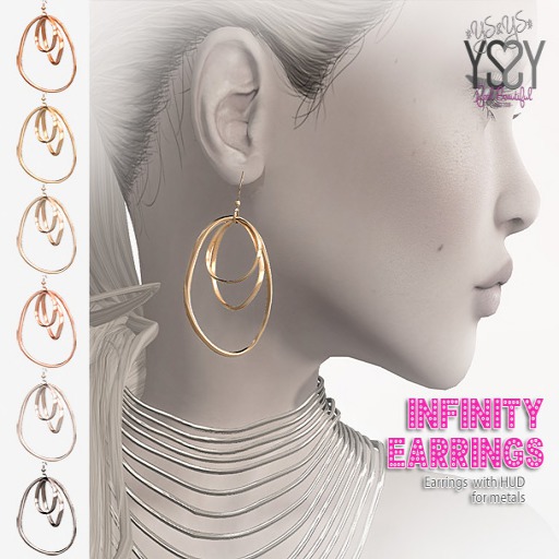 *YS&YS* Infinity Earrings