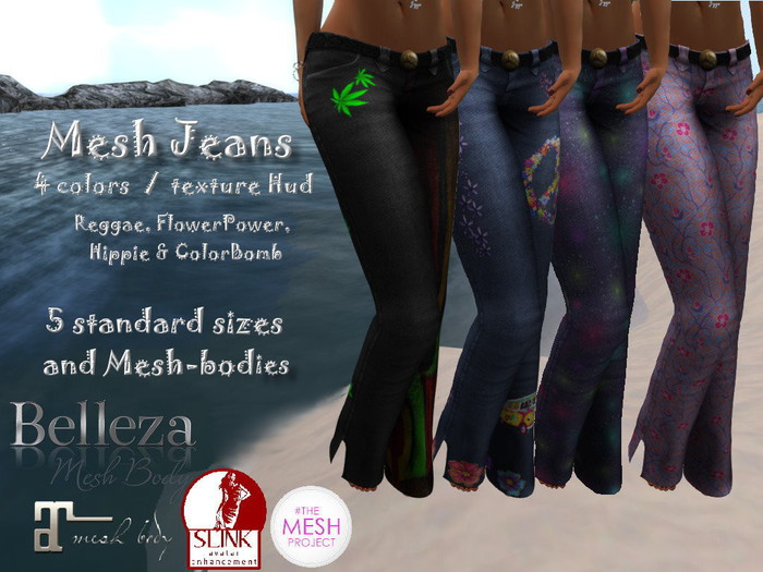 MH* Just_a_jeans - Reggae Hippie FlowerPower - BOXED