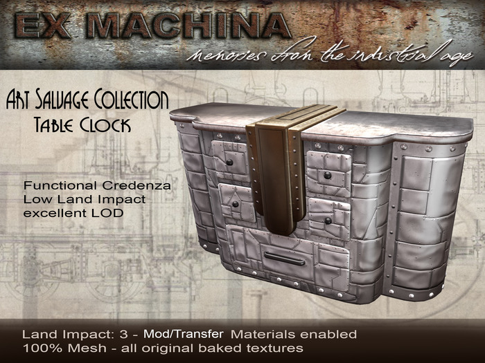 Art Salvage - Credenza by Ex Machina
