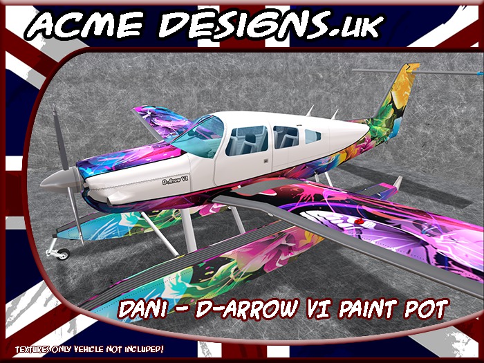 D-Arrow VI Paint Pot - Abstract