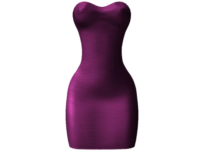 Kaithleen's Metalic Shell Dress - Magenta