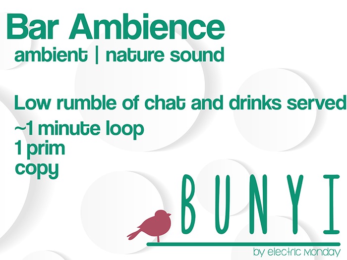 Bunyi Sounds- Bar Ambiance