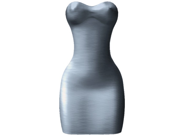 Kaithleen's Metalic Shell Dress - Placid