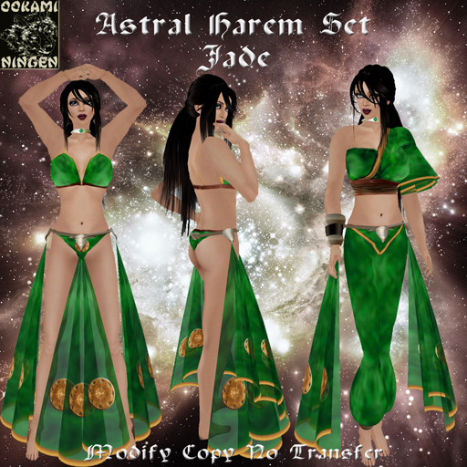 'ON Astral Jade Harem Set