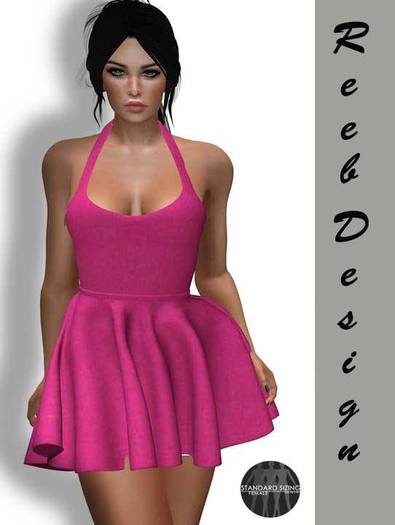 261-Reeb Design Lale Mesh spring dress