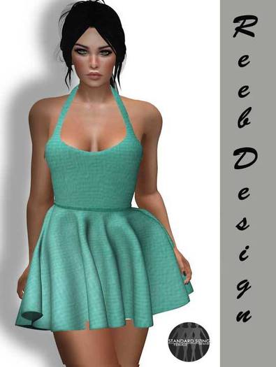 262-Reeb Design Lale Mesh spring dress