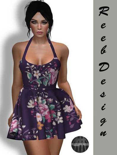 263-Reeb Design Lale Mesh spring dress