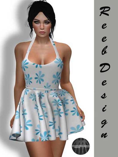 266-Reeb Design Lale Mesh spring dress