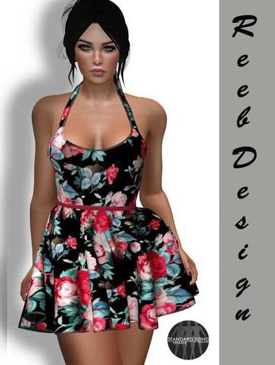 268-Reeb Design Lale Mesh spring dress