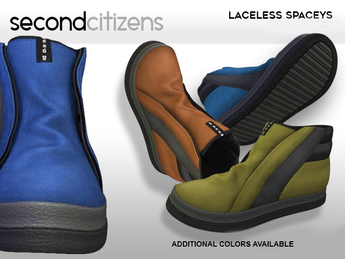 SC - Laceless Spaceys - Blue