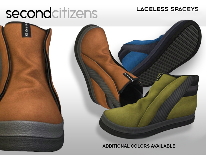 SC - Laceless Spaceys - Orange