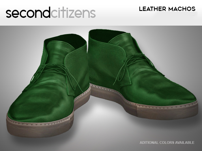 SC - Leather Machos - Green