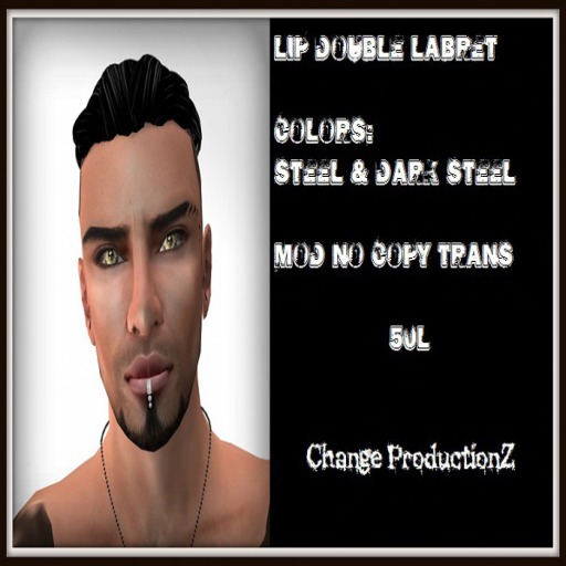 .::C.P::. LIP DOUBLE LABRET