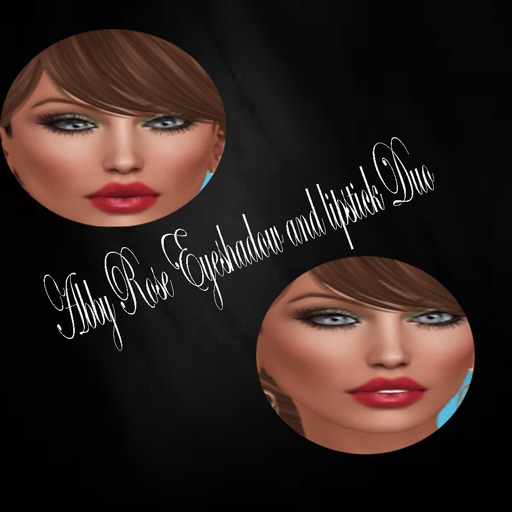 ABBY ROSE EYE SHADOW AND LIP WITH AND WITHOUT TEETH