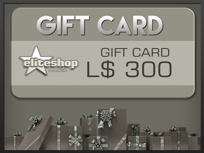 GIFT CARD eliteshop - L$ 300