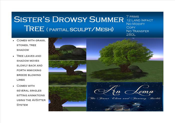 Sister's Drowsy Summer Tree