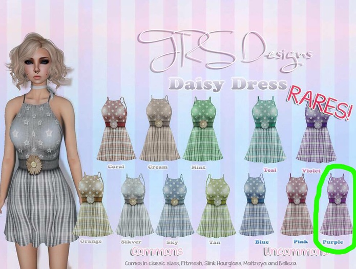 Daisy Dress Uncommon Purple