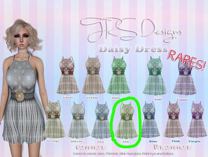 Daisy Dress Common Sky