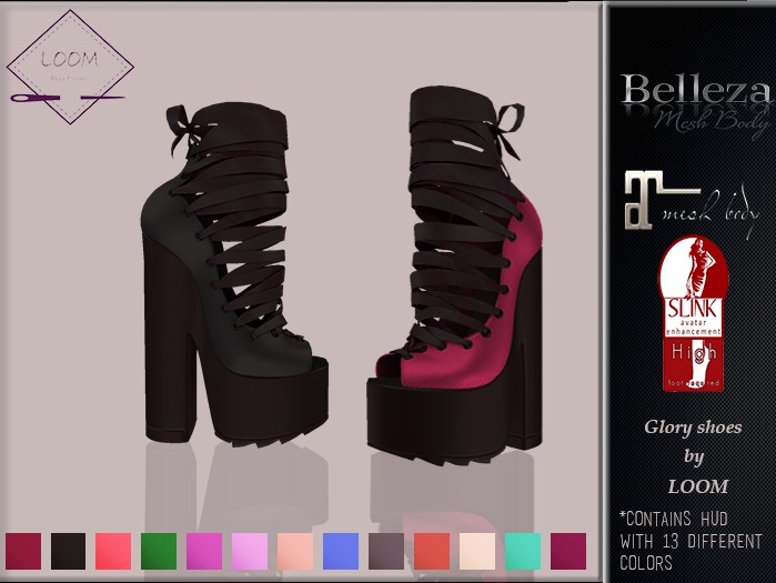 LOOM. Glory Shoes ~ With HUD ~