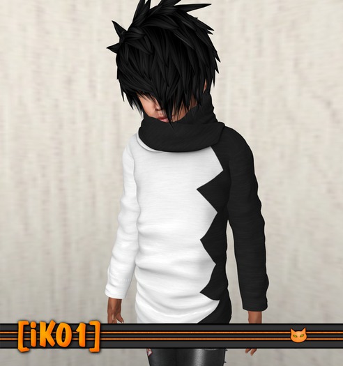 [iK01] Thick Cotton Sweater - ZBW - K/SMB - (Click to unpack)