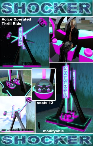 Shocker Amusement Park Thrill Ride