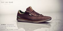 not so bad . mesh . HIRO sneakers . brown