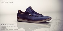 not so bad . mesh . HIRO sneakers . denim